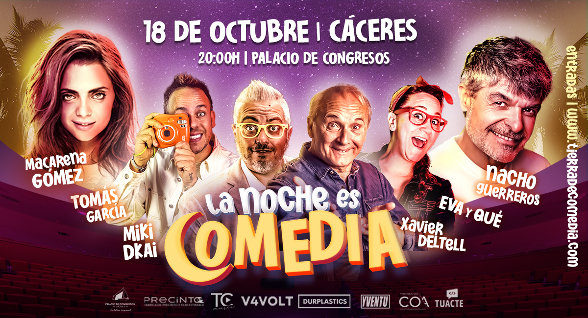 Caceres-La noche es comedia